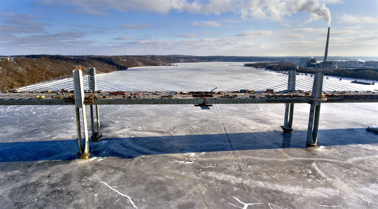 St Croix Crossing bridge, December 2016 St Croix Crossing bridge, December 2016