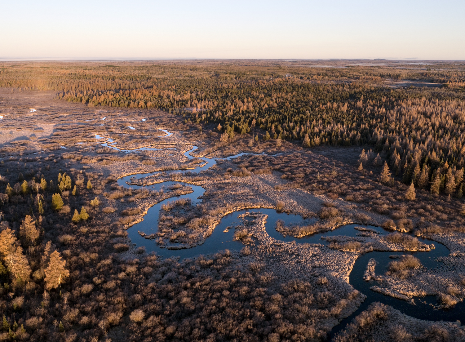 Embarrass River, October 2018 Embarrass River, October 2018
