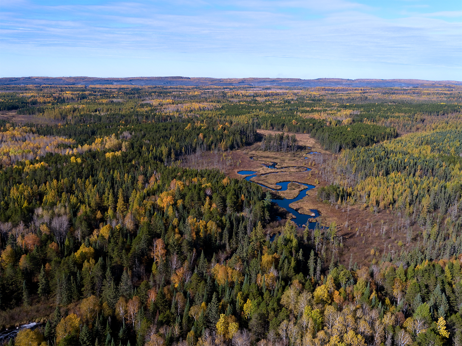 Partridge River, south of Babbitt, MN, Fall 2017 Partridge River, south of Babbitt, MN, Fall 2017
